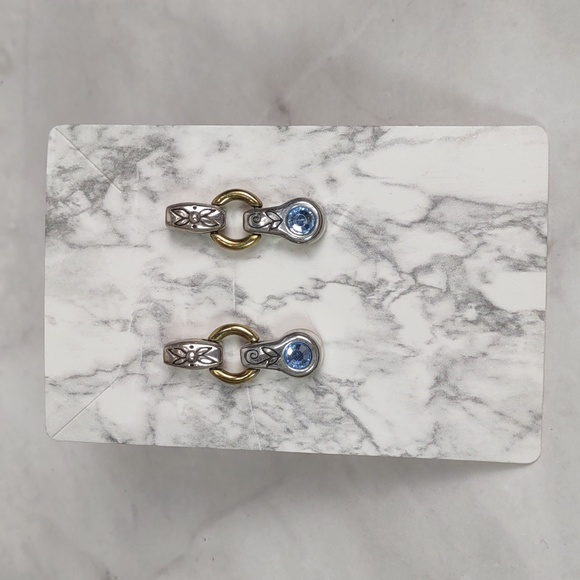 Brighton "Celestial Blue" Drop Earrings - Picture 1 of 6